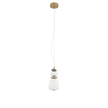 Lampa wisząca Nowodvorski CERAMIC LED 11702 szary, brąz