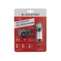 Zestaw Ledlenser Latarka czołowa MH10 + latarka camping ML2