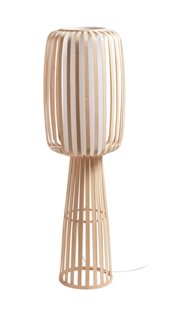 Lampa podłogowa CINTIA naturalny bambus 1xE27