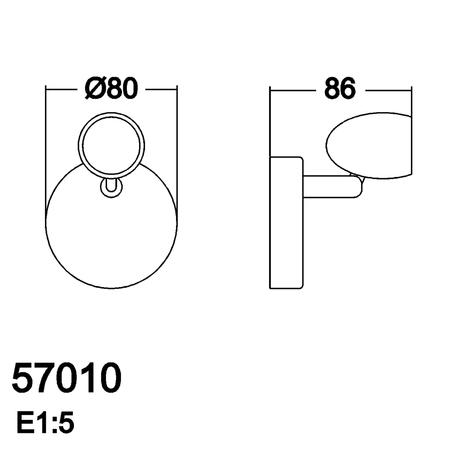 Lampa ścienna/sufitowa OUVI 1xGU10 mosiądz antyczny