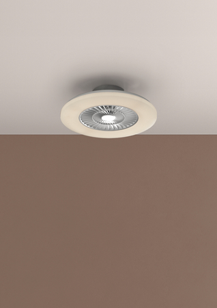 Wentylator WIND biały Ø60 DC 20W LED 40W CCT zmienna barwa , pilot