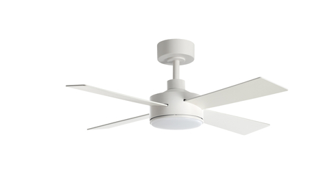 Wentylator TASOS biały, naturalny BLADES Ø107 DC 30W LED 24W CCT zmienna barwa, pilot