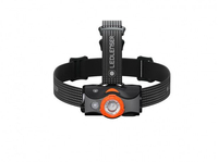 Latarka Ledlenser MH7 black/orange