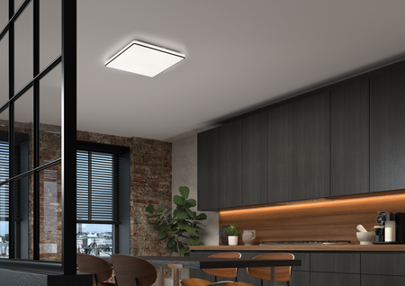 Lampa sufitowa CORA czarny 24W 27x27 4000K 2500lm