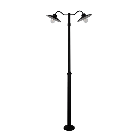 KARLSTAD 2032 BLACK 2xE27 LED 2X 9W COMPLETE WITH A POLE