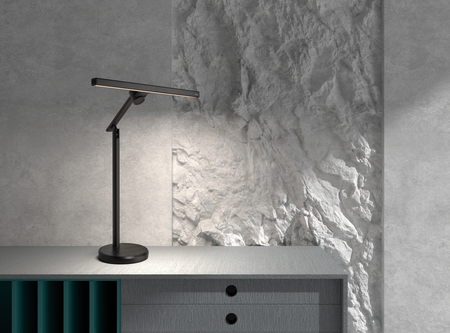 Lampa stołowa RUPIT biały 10W 600lm CCT zmienna barwa, ściemnianie, ładowarka USB