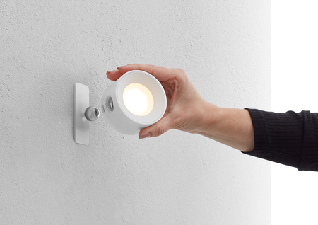 Lampa ścienna CAMERON czarny LED 2,5W CCT zmienna barwa, akumulatorowa