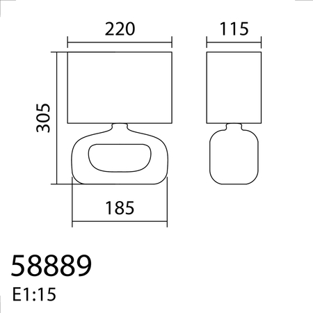 Lampa stołowa PUBOL zielony E27 abażur zielony, ceramiczna podstawa