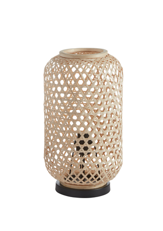 Lampa stołowa INDIA Ø24,5 naturalny 1xE27