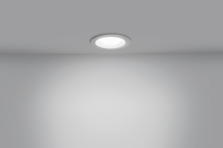 Lampa podtynkowa łazienkowa OASIS biały LED 12W ø180mm 4000K IP44