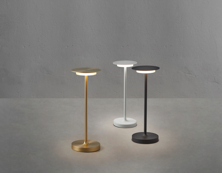 Lampa stołowa SENSE czarny mat LED 5W akumulatorowa przenośna, ściemnianie 3 stopniowe