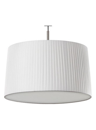 Abażur plisowany biały ø450mm (pasuje do 58063)