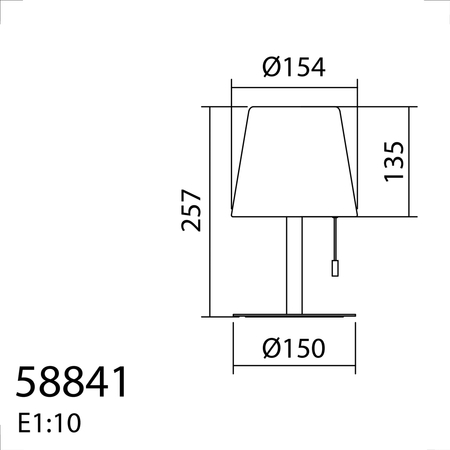Lampa stołowa BONDI czarny 1,8W 3000K+RGB IP44 akumulatorowa przenośna
