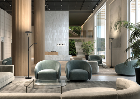 Lampa podłogowa PLANA S czarny mat LED 40W ściemnialna