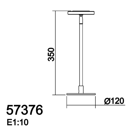 Lampa stołowa ONIX nikiel mat LED 6W 3000K