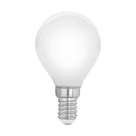 Żarówka LED G45 E14 6W 2700K filament mleczna