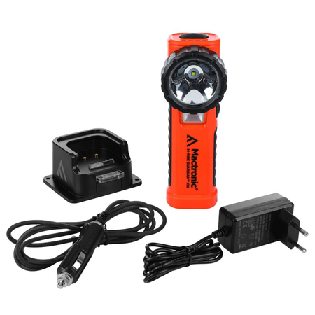Latarka kątowa Mactronic ATEX M-FIRE Guardian XW 240 lm z dwoma rodzajami światła