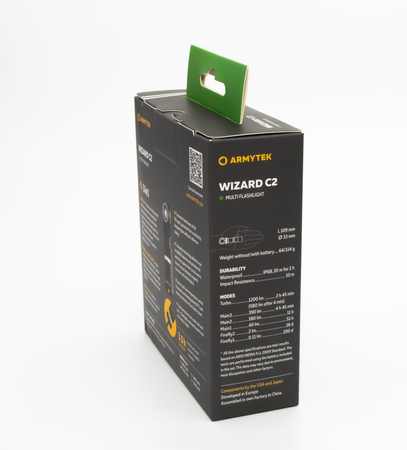 Latarka czołowa Armytek Wizard C2 USB v4 warm