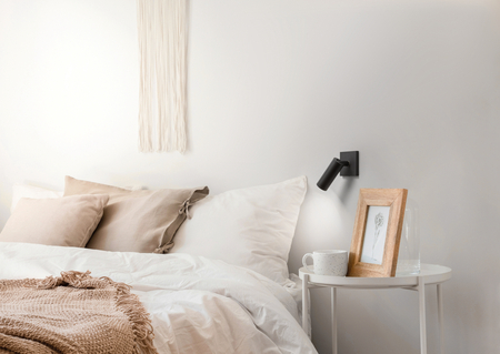 Lampa ścienna podtynkowa ASIA czarny mat LED 3W 60x60mm 3000K