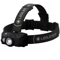 Latarka czołowa Ledlenser MH8 black/black