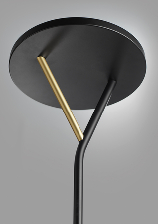 Lampa podłogowa PLANA S czarny mat LED 40W ściemnialna