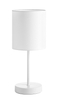 Lampa stołowa SET biały  1xE27 abażur biały
