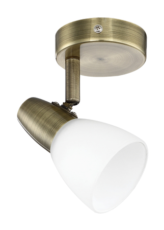 Reflektor SALSA 1xE14 mosiądz antyczny