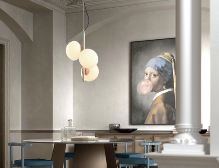 Lampa wisząca CIAO czarny 3xE27 Ø18