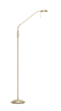 Lampa podłogowa DYLE mosiądz antyczny LED 6W 3000K 500lm