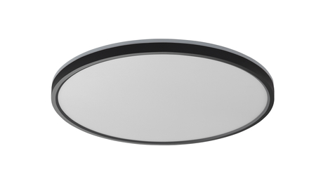 Lampa sufitowa OSONA czarny LED 32W+8W Ø40 CCT 3000-4000-5000K (przód), tył 3000K (zmienna moc)