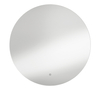 Lustro łazienkowe LUNA Ø80 42W CCT 3000-4000-5500K światło odbite IP44 ściemnianie dotykowe, funkcja odparowania