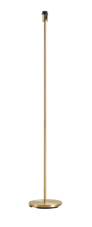 Lampa podłogowa ROOMER mosiądz mat 1xE27 (abażur zamawiany osobno)