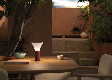 Lampa stołowa SPOT czarny mat 3W akumulatorowa przenośna IP44 ściemnianie 3 stopniowe