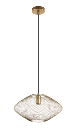 Lampa wisząca ALAN złoty Ø37cm 1xE27