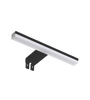 Lampa łazienkowa TIWALL KIT (uchwyt lustro/ściana/szafka) czarny mat LED 8W 300mm 4000K IP44