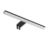 Lampa łazienkowa TIWALL KIT (uchwyt lustro/ściana/szafka) czarny mat LED 12W 450mm 3000K IP44