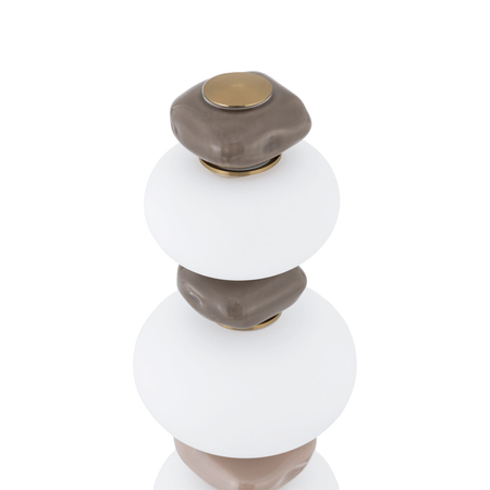 Lampa podłogowa Nowodvorski CERAMIC LED 11704 szary, brąz