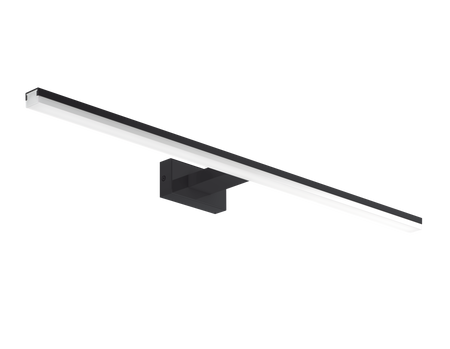 Lampa łazienkowa TIWALL czarny mat LED 20W 750mm 3000K IP44