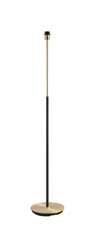 Lampa podłogowa JULIETTE mosiądz mat, czarny mat 1xE27 (abażur zamawiany osobno)