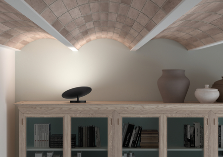 Lampa stołowa BOOM chrom matowy LED 48W 2700K CRI90 ściemnialna