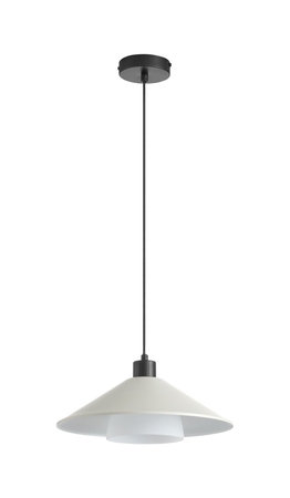 Lampa wisząca MONTANA kremowy Ø34 1xE27 klosz szklany