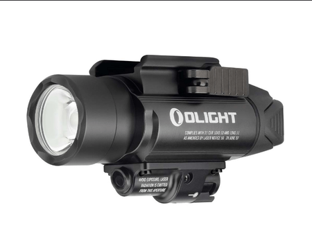 Latarka na broń Olight BALDR Pro Black z celownikiem laserowym