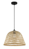 Lampa wisząca DAVID naturalny bambus Ø35cm 1xE27
