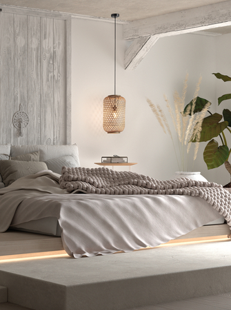 Lampa wisząca INDIA Ø24,5 naturalny 1xE27