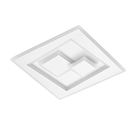 Lampa sufitowa TALI biały 60W 52x52cm CCT 3000-4000-5500K pilot, ściemnianie, zmiana barwy