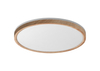 Lampa sufitowa OSONA drewniany naturalny LED 26+6W Ø32 CCT 3000-4000-5000K (przód), tył wyłącznie wyłącznie 3000K (zmienna moc)