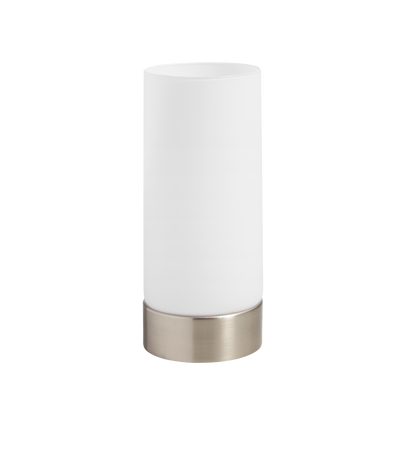 Lampa stołowa ELI chrom matowy 1xE27 włącznik dotykowy