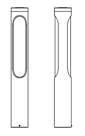 KISA 5184 ALUMINUM 6xLED 13,4W 3000K 85CM