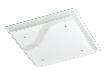 Plafon GIOIA, 42x42cm 3xE27 szkło dekoracyjne