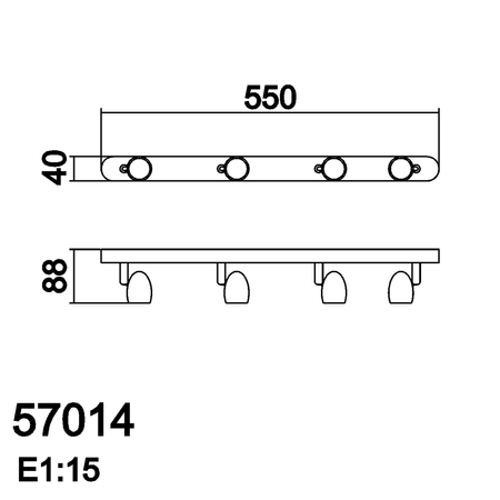 Lampa sufitowa OUVI 4xGU10 mosiądz antyczny